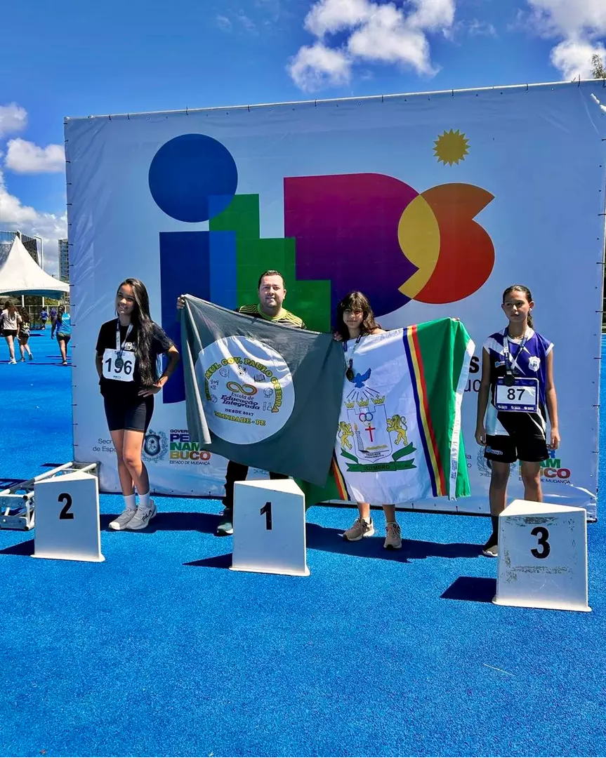 Trindade conquista 13 medalhas no atletismo na fase estadual dos Jogos Escolares de Pernambuco